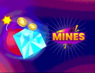 Laser247ply Mines game - diamonds and gems